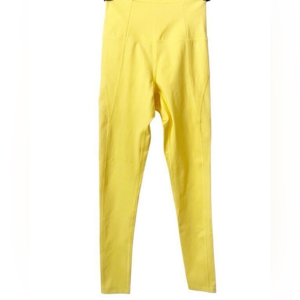 Girlfriend Collective Bright Yellow Full Length Leggings size XXS